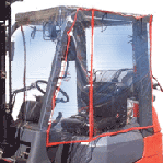 Atrium Forklift Enclosure 